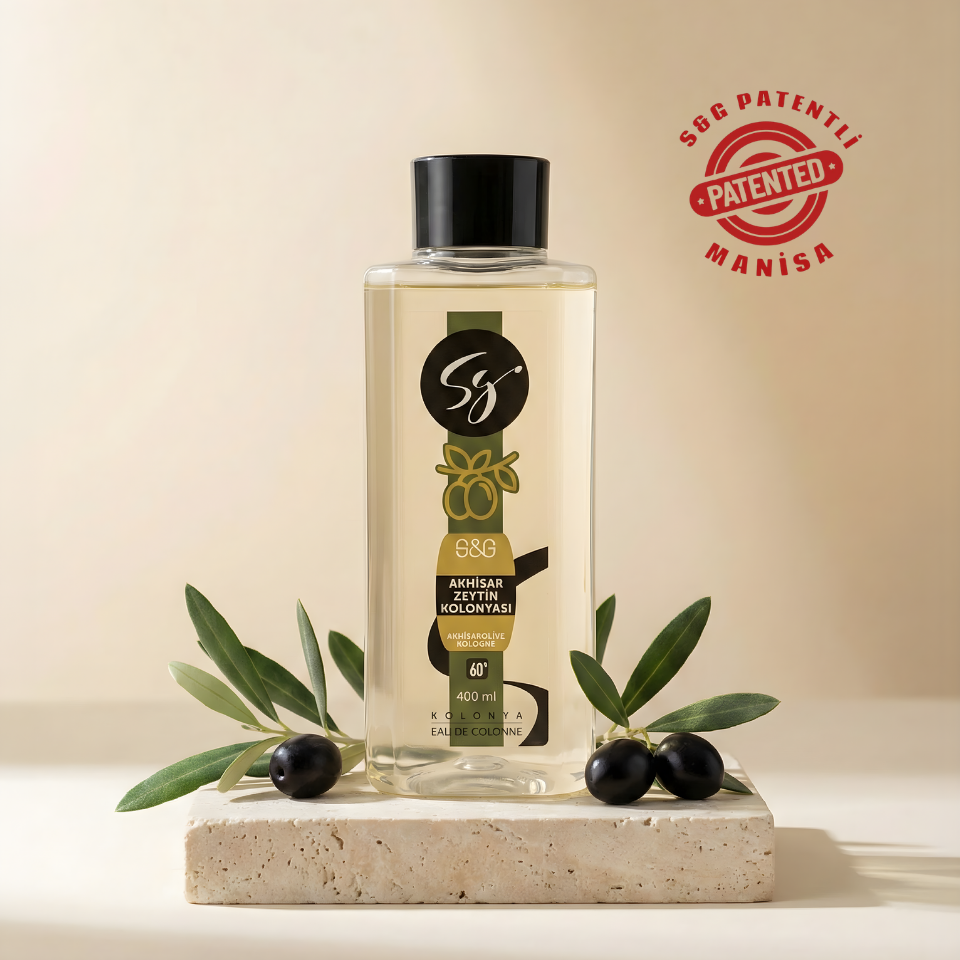 S&G AKHİSAR ZEYTİN KOLONYASI 400 ML PET ŞİŞE