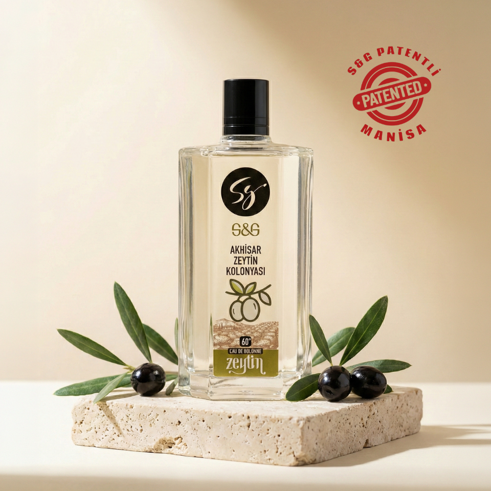 S&G AKHİSAR ZEYTİN KOLONYASI 200 ML CAM ŞİŞE