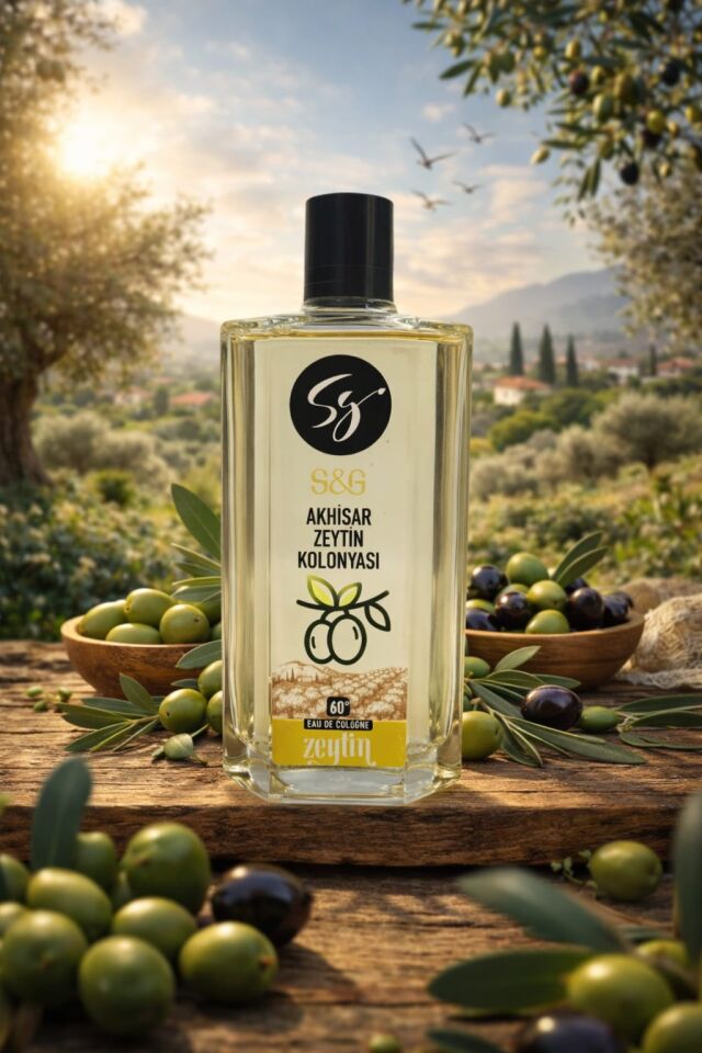 S&G AKHİSAR ZEYTİN KOLONYASI 200 ML CAM ŞİŞE