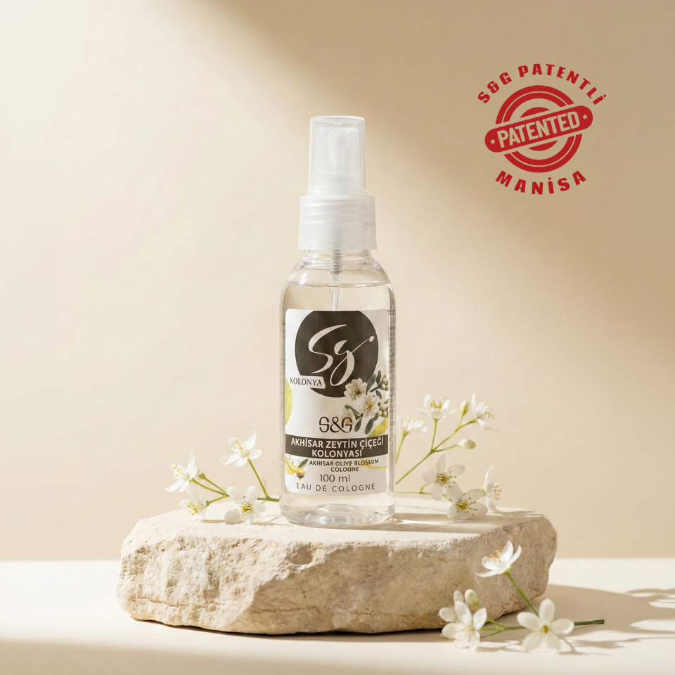 S&G AKHİSAR ZEYTİN ÇİÇEĞİ KOLONYASI 100 ML SPREY ŞİŞE