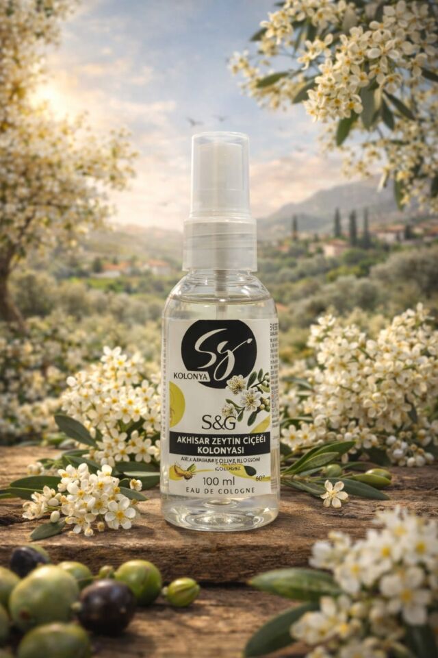 S&G AKHİSAR ZEYTİN ÇİÇEĞİ KOLONYASI 100 ML SPREY ŞİŞE