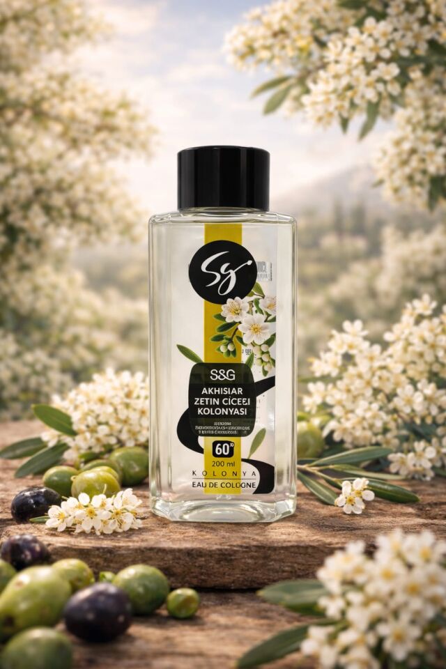 S&G AKHİSAR ZEYTİN ÇİÇEĞİ KOLONYASI 200 ML PET ŞİŞE