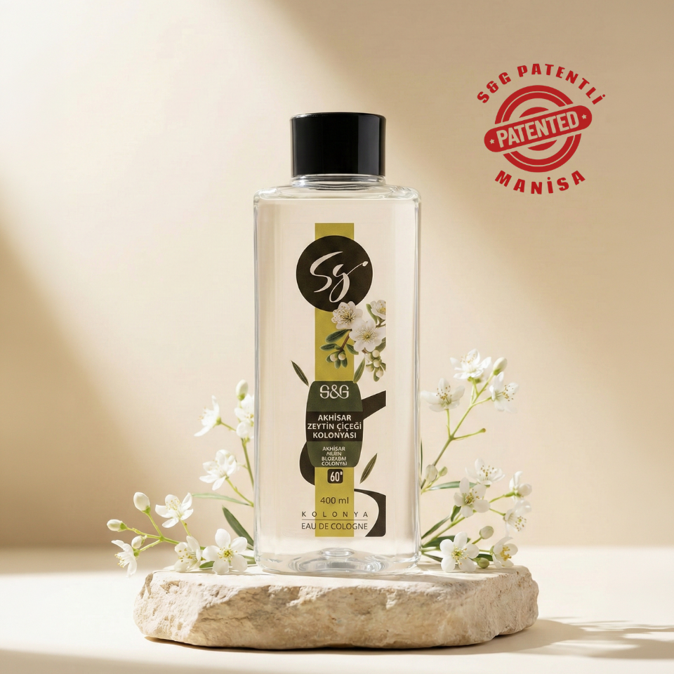 S&G AKHİSAR ZEYTİN ÇİÇEĞİ KOLONYASI 400 ML PET ŞİŞE