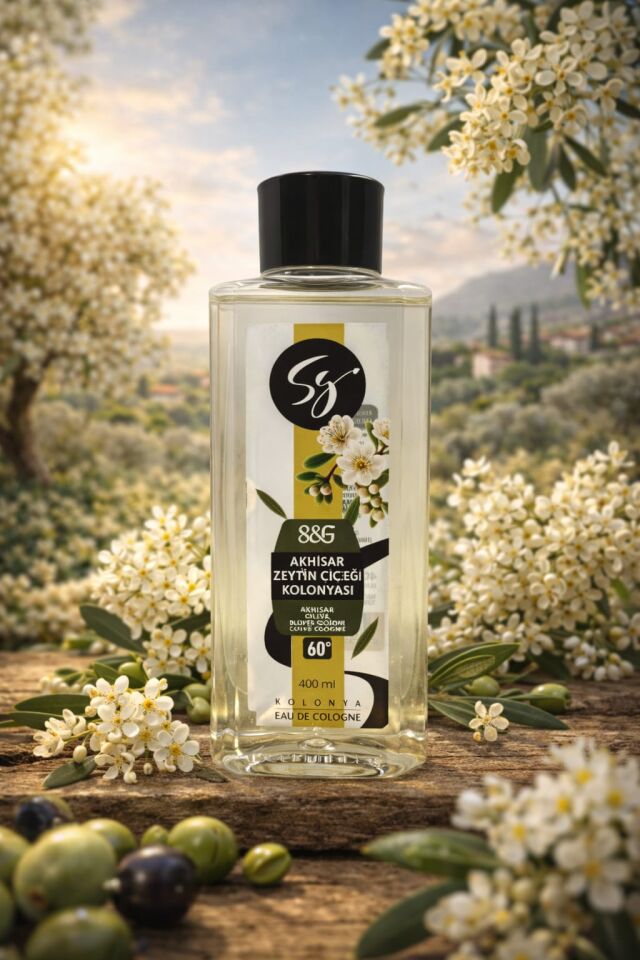 S&G AKHİSAR ZEYTİN ÇİÇEĞİ KOLONYASI 400 ML PET ŞİŞE