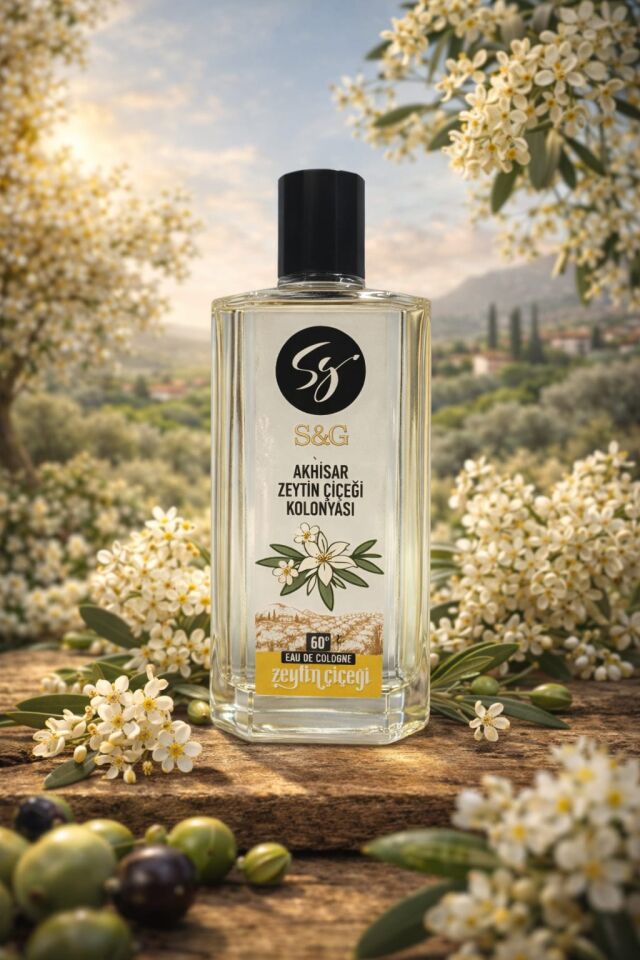 S&G AKHİSAR ZEYTİN ÇİÇEĞİ KOLONYASI 200 ML CAM ŞİŞE